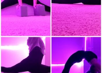 Weekly flexibility progress